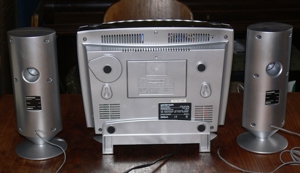 Micro-Anlage Universum CTR-CD1036, CD-Spieler, Radio, 2 Lautsprecher, prima Zustand (FB mit Mangel) Bild 7