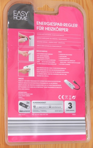 Thermy Energiesparregler für Heizkörper, von Easy Home Bild 2