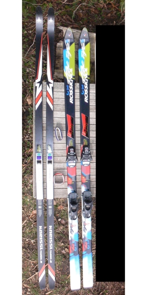 2 Paar ältere Ski, Kneissl 194cm, Rossignol 188cm Bild 2