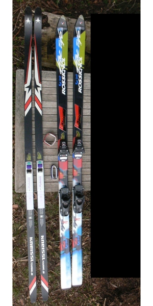 2 Paar ältere Ski, Kneissl 194cm, Rossignol 188cm Bild 1