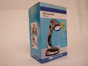 Notleuchte, Notlampe, LED-Leuchte, Leseleuchte, Schreibtischlampe