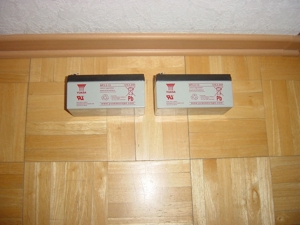 2 X Yuasa Blei-Akku NP3.2-12 Pb 12V / 3,2Ah Bild 4