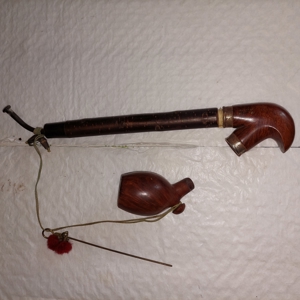 Pfeife , stammt aus den Jahren um 1900. Bild 2