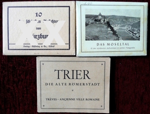 Trier - die alte Römerstadt - altes Andenkenheft mit 12 Abbildungen Bild 8