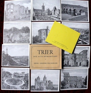 Trier - die alte Römerstadt - altes Andenkenheft mit 12 Abbildungen Bild 4