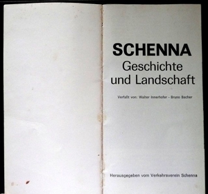 Schenna - ein Dorf und Wanderführer für Südtirol von1974 Bild 2