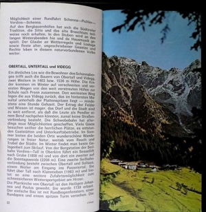 Schenna - ein Dorf und Wanderführer für Südtirol von1974 Bild 4