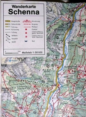 Schenna - ein Dorf und Wanderführer für Südtirol von1974 Bild 7