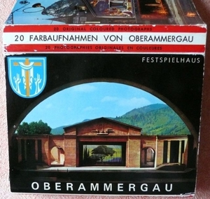 Altes Andenkenmäppchen " Oberammergau" Bild 8