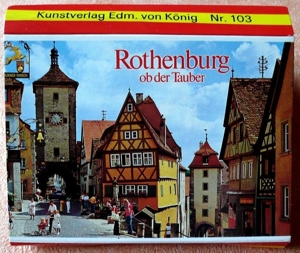 Leporello Rothenburg o.d. Tauber Bild 1
