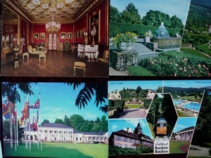 13 Ansichtskarten von Baden-Baden aus verschiedenen Zeiten Bild 6