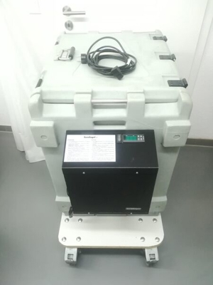 WAECO CoolFreeze Typ FP 150P (EUROENGEL) 12 24V und 110-240V AC Kühlbox   Kühlcontainer auf Rollen Bild 3