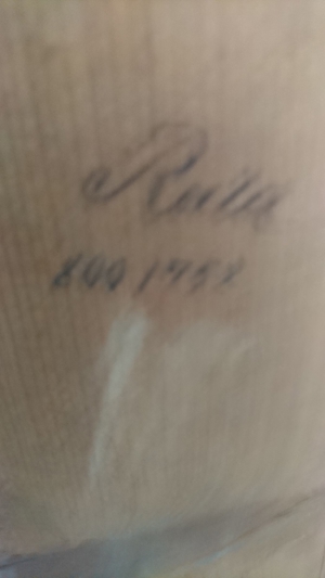 RARITÄT : Seltene, Traumhafte alte Wiener Rahmenuhr : Reila - 18. 19. Jahrhundert Bild 3