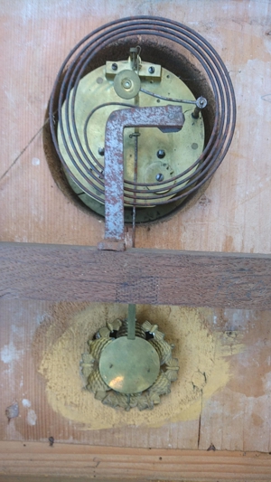 RARITÄT : Seltene, Traumhafte alte Wiener Rahmenuhr : Reila - 18. 19. Jahrhundert Bild 13