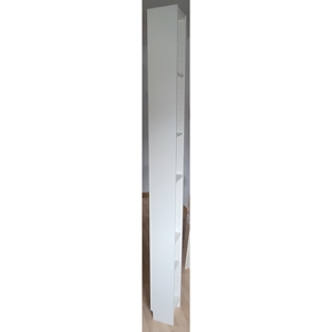 Ikea Regal, schmal, hoch, Lagerregal 205x20x17cm gebraucht weiss Bild 2