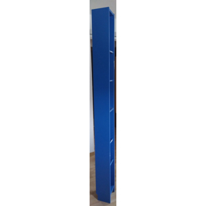 Ikea Regal, schmal, hoch, Lagerregal 205x20x17cm gebraucht blau Bild 3