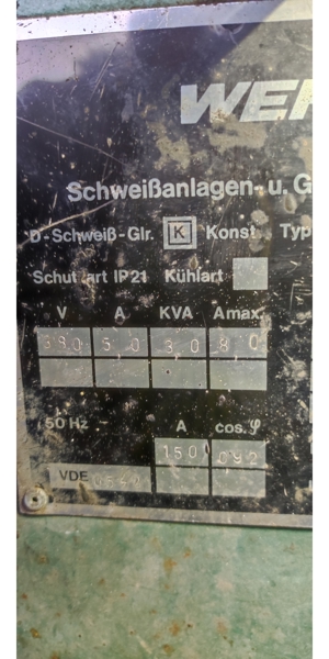 Schweißgerät Schutzgasschweißgerät Werner WEMAG 162 Bild 4