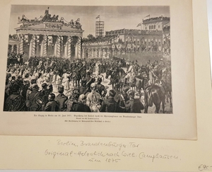 Holzstich Sammlung Berlin Deutsches Reich Reichstag Kaiser Germania Antik Bild 4