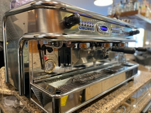 3 Gruppig BFC IMOLA Espresso Siebträger Maschine Kaffee Bild 2