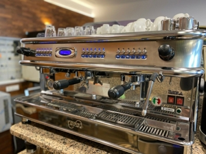 3 Gruppig BFC IMOLA Espresso Siebträger Maschine Kaffee Bild 1