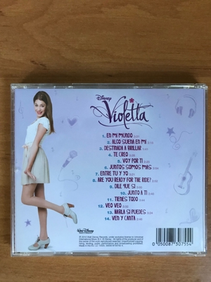 Disney Violetta Musik CD Bild 2