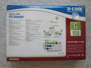 D-Link Wireless PCI Adapter (DWL-G520) Bild 2
