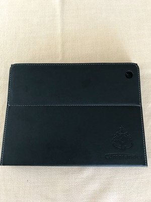 Leder-Case für Tablet mit Tastatur