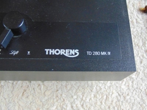 Schallplattenspieler Thorens TD 280 MK IV Bild 2