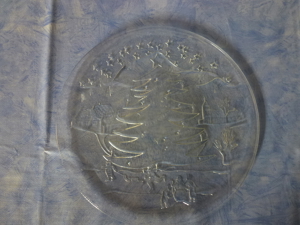 Glasplatte / Teller ( Christmas) Bild 2