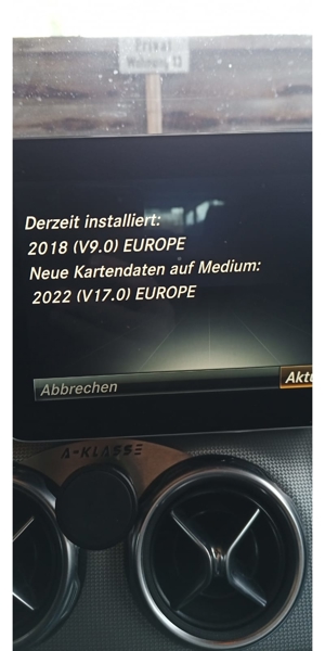 Mercedes Karten Update Navi Comand Online 2023 Bild 2