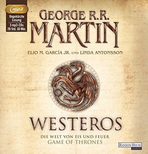 Westeros Hörbuch 3 MP3-CDs GOT Game of Thrones Geschenk Lied von Eis und Feuer Die Ringe der Macht Bild 1