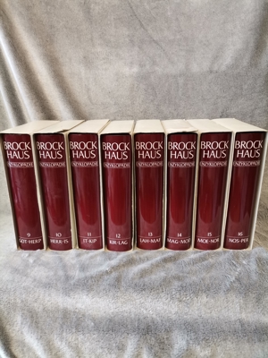Brockhaus 19. Auflage 1989 24 Bände + 6 Zusatzbaende Bild 9