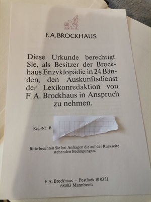 Brockhaus 19. Auflage 1989 24 Bände + 6 Zusatzbaende Bild 4