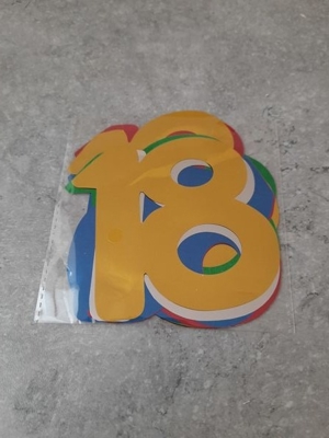 XXL Konfetti "18" zu verkaufen
