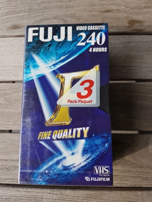 Video Cassetten Fuji E-240 3-er Pack Bild 2