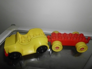 Lego Duplo Fahrzeug Auto Anhänger