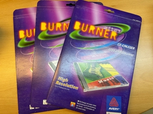 Avery Afterburner CD-Einleger, CD-Etiketten + CD Bild 2