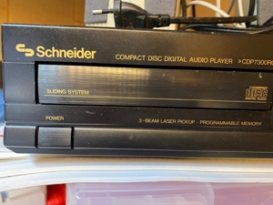 CD-Spieler Schneider CDP7300RC + 2 Lautsprecher Bild 4