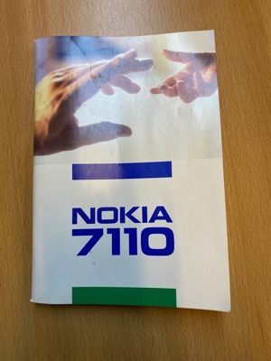 Nokia 7110 Designhandy, sehr guter Zustand, ohne Simlock Bild 3