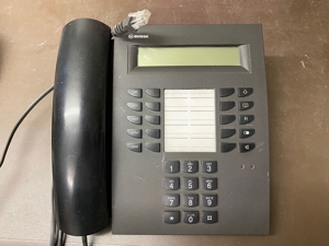 Systemtelefon AGFEO/Bosse ST20, silber, gebraucht