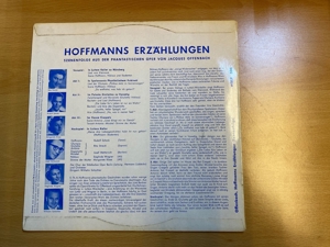 Schallplatte Electrola Hoffmanns Erzählungen, WBLP 506 Bild 4