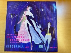 Schallplatte Electrola Hoffmanns Erzählungen, WBLP 506