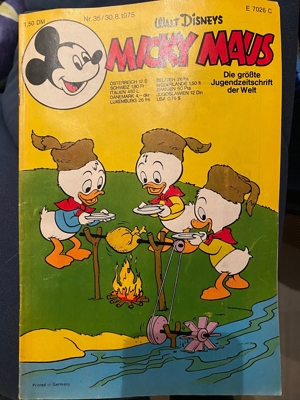 Micky Maus Heft Nr. 35, 30.08.1975