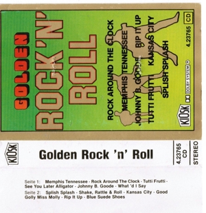 Musikkassette Golden Rock``n``Roll, no PayPal Bild 2