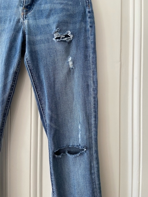 Hellblaue Skinny Jeans, W28 Bild 3