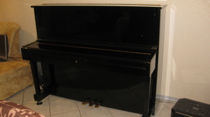 Klavier - Saturn wunderschönes Klavier schwarz polier Bild 3