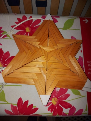 weihnachtsstern holz