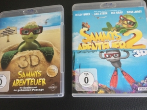 Sammys Abenteuer, BlueRay 1+2 in 3D