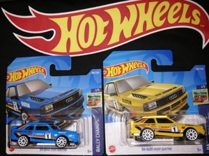 HOT WHEELS '84 AUDI SPORT QUATTRO SET 