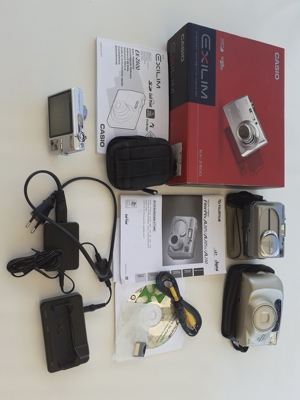 CASIO Exilim EX-Z600 und 1 weitere Digital + 1 Analog Kameras Bild 1